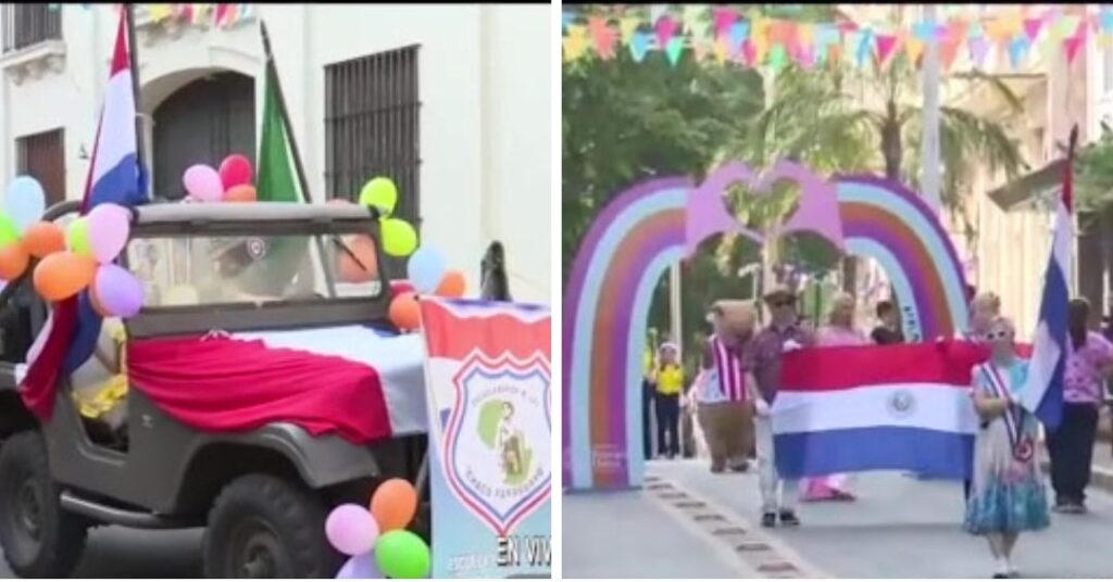 Colorido desfile celebra la llegada de la primavera en Asunción - SNT