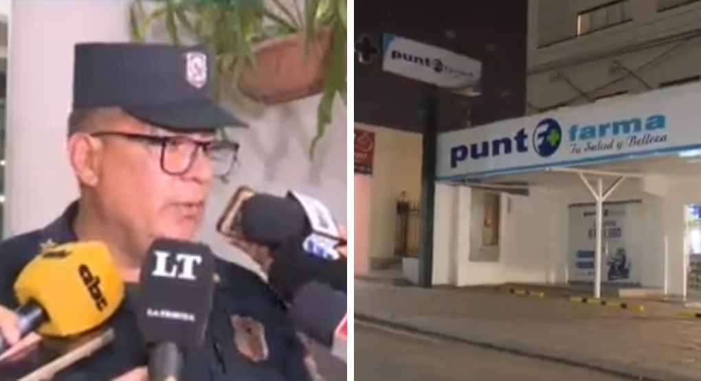Asaltaron una farmacia en pleno centro de Luque - SNT