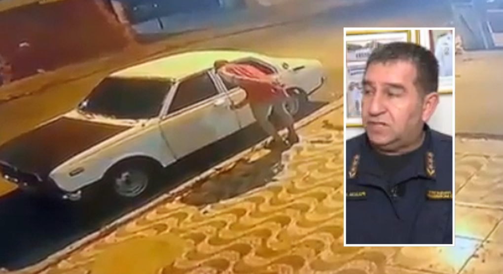 Detienen a dos hombres que desarmaban un auto robado en plena calle en Asunción