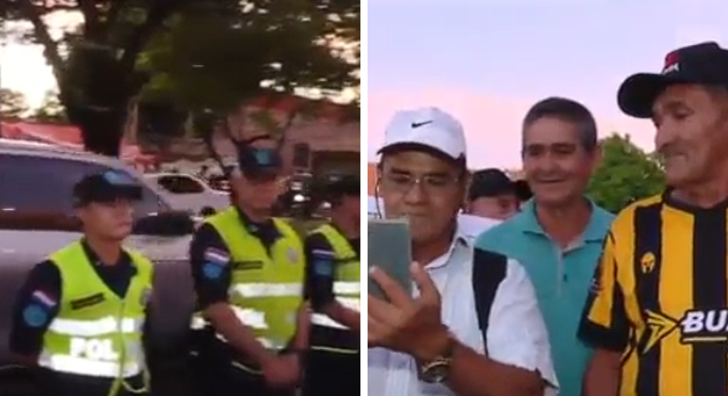 Adultos mayores se manifiestan frente al Ministerio de Desarrollo Social