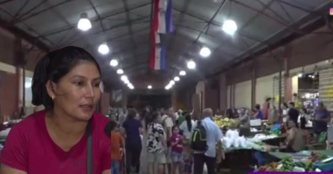 Feria hortigranjera en Ciudad del Este