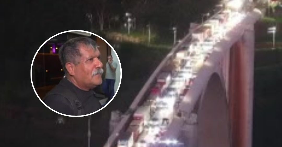Intenso movimiento en el Puente de la Amistad