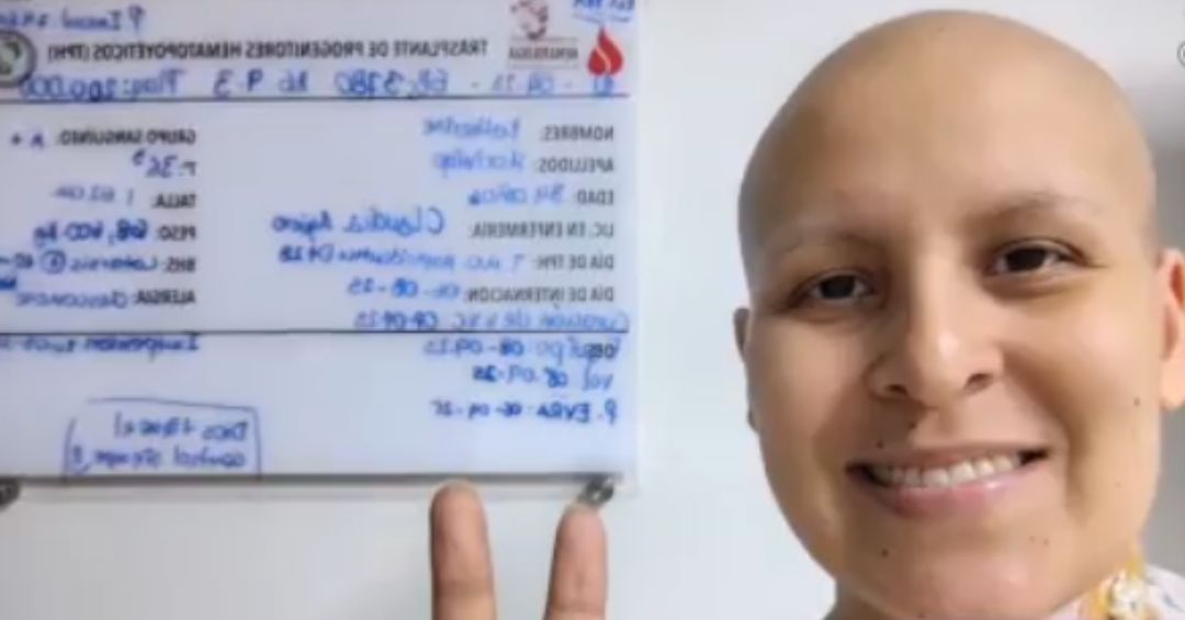 La lucha de una joven madre contra la leucemia