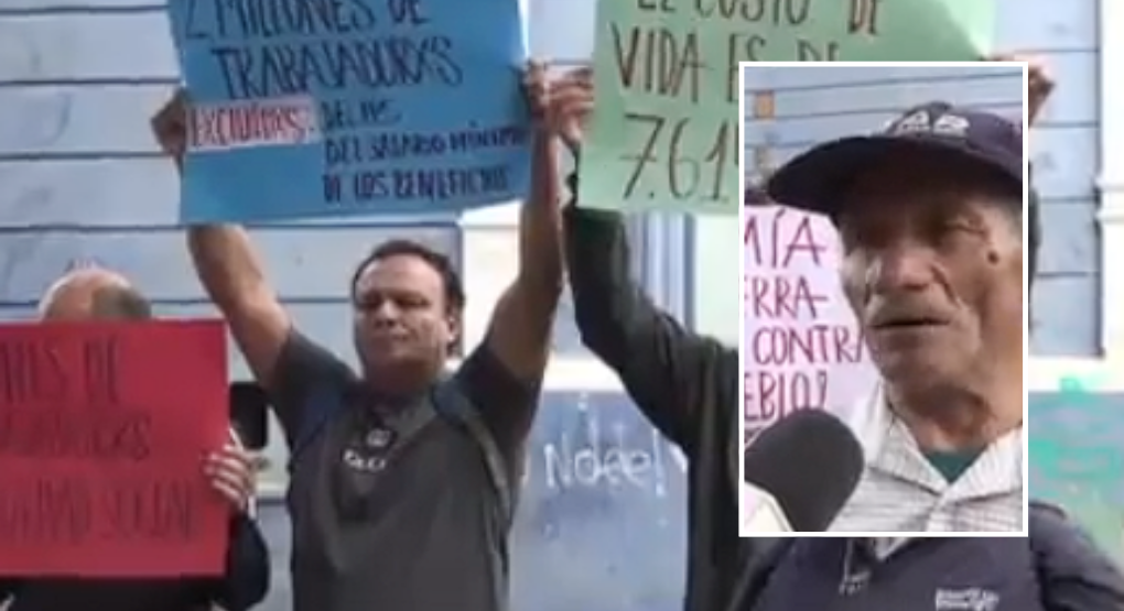 Trabajadores rechazan aumento salarial y se movilizan