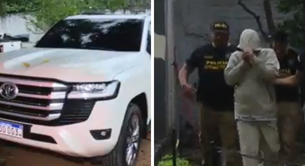 Detienen a hombre con identidad falsa y decomisan camioneta en Luque