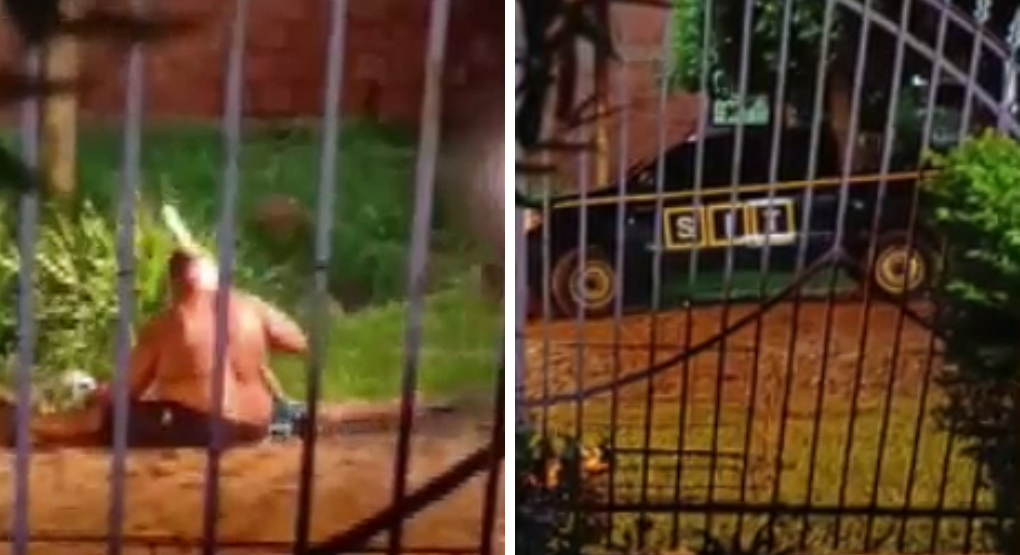 Hombre fue arrollado por camioneta de seguridad en Limpio