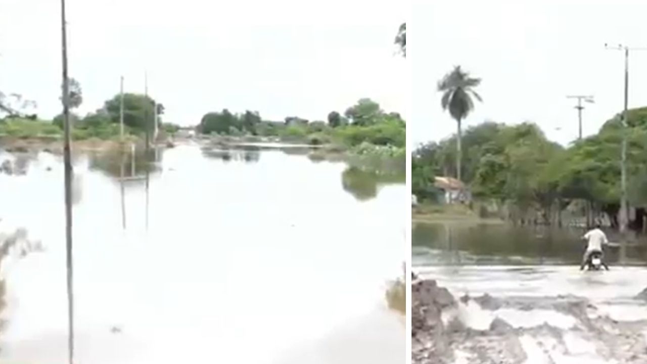 Crisis por inundaciones en Gral. Bruguez