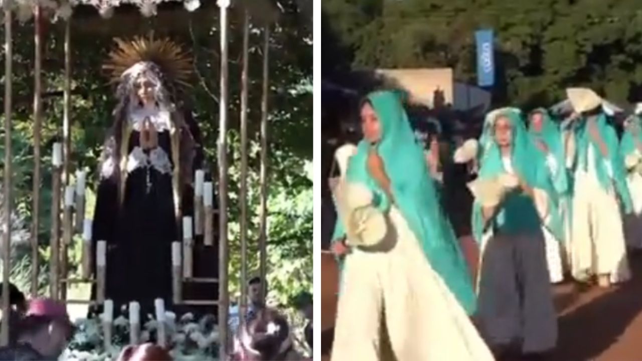 Tañarandy: Devoción y arte se unen en la histórica procesión de Viernes Santo