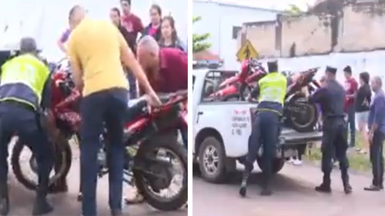 Motociclista pierde la vida tras impactar contra una columna en Ñemby