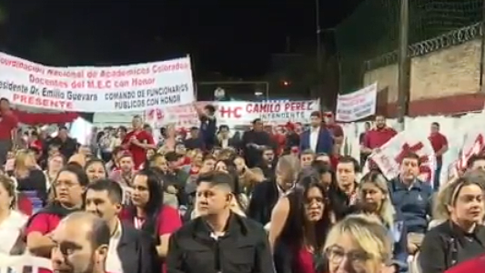 Acto político evidencia respaldo a Camilo Pérez en Asunción