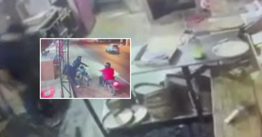 Delincuentes roban dinero y celulares en local gastronómico