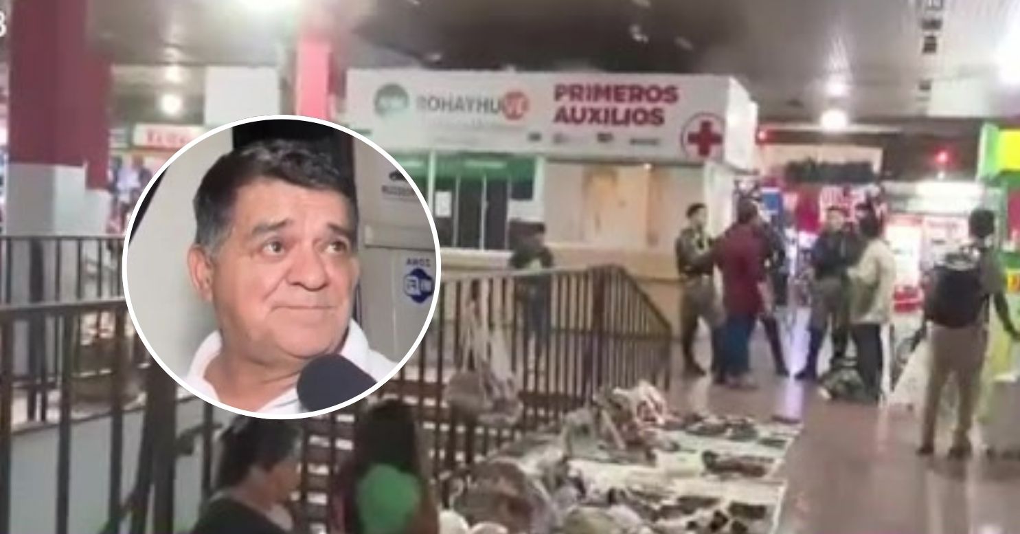 Gran movimiento en la terminal de Asunción