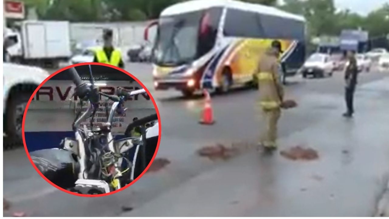 Trágico accidente deja tres fallecidos tras choque entre motocicleta y ómnibus en Capiatá