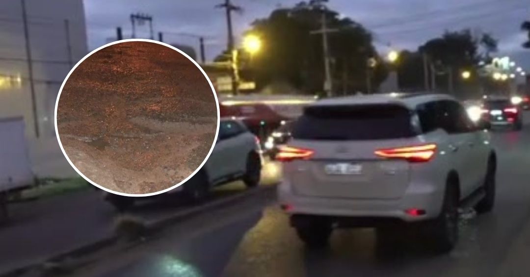 “Maquillan” peligrosos baches y generan críticas