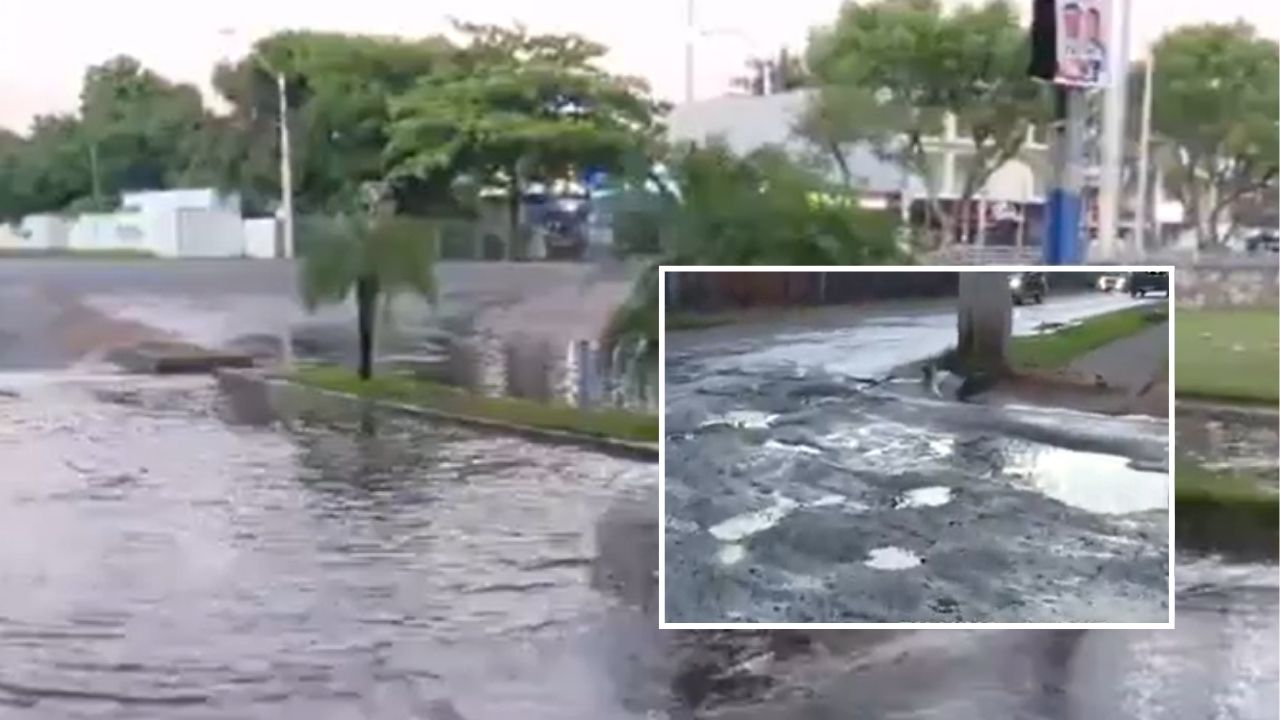 Denuncian acumulación de aguas estancadas y riesgo sanitario en zona urbana de Luque