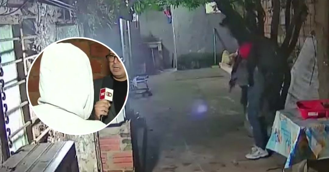 Delincuente armado ingresó a un inquilinato