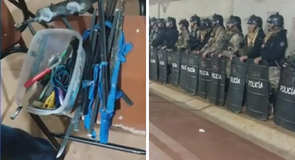Requisa en penal de Minga Guazú tras rumores de amotinamiento