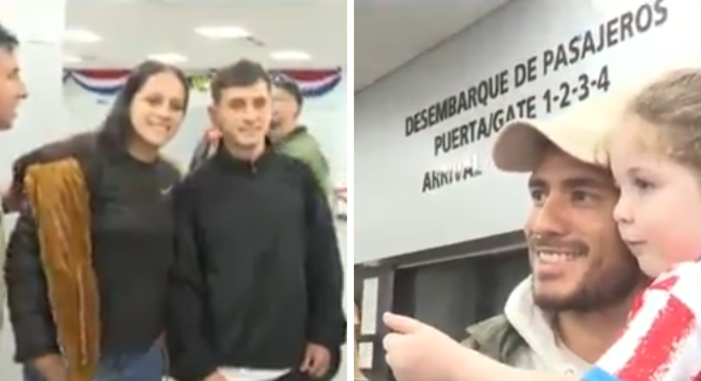 Andrés Cubas y Tony Sanabria ya están en el país