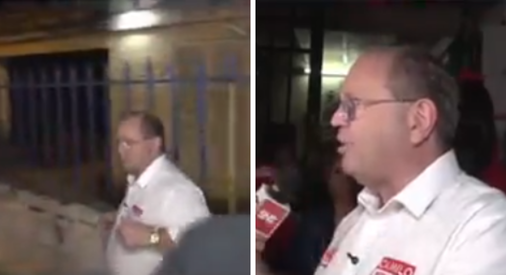 Camilo Pérez continúa su caminata por Barrio Obrero