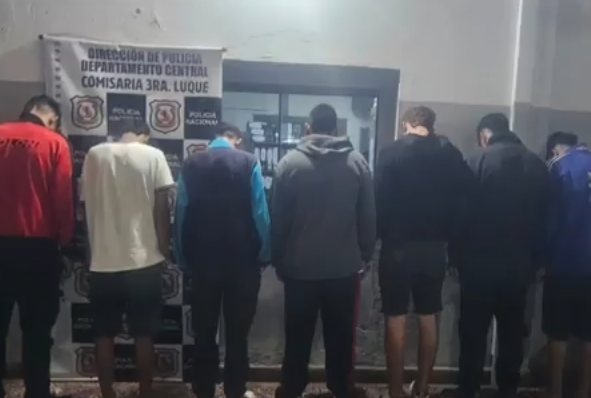 Caos en Luque durante festejos patronales del 3 de mayo