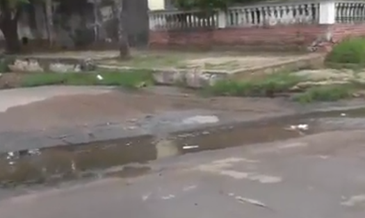 Vecinos denuncian otra calle en mal estado en Barrio Terminal