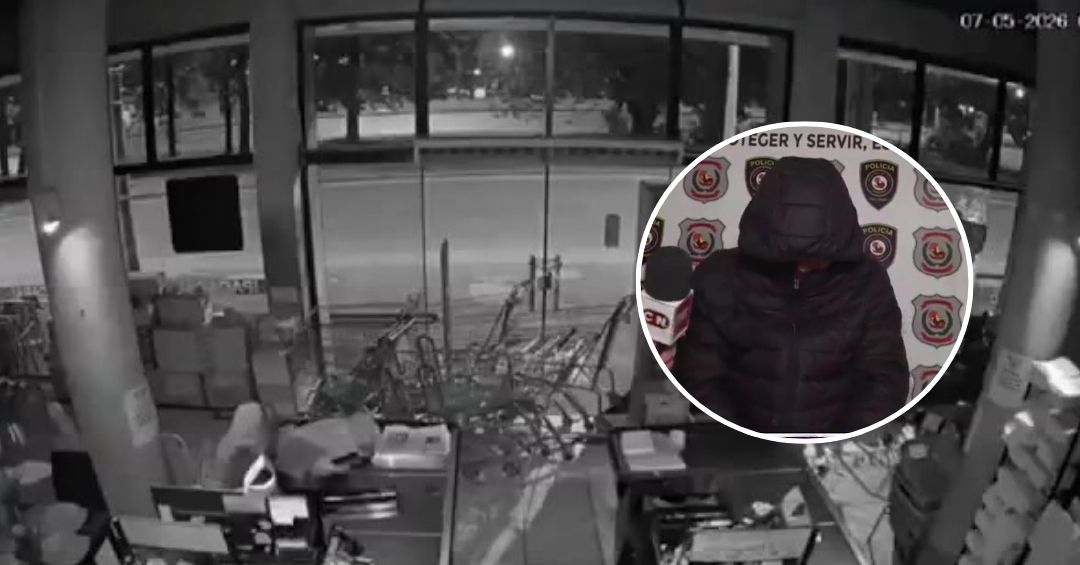 Detienen a presunto ladrón de “rompevidrios”