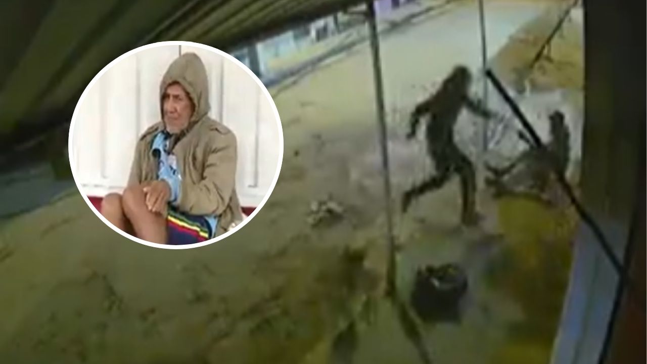 Adulto mayor fue brutalmente golpeado en barrio Santa Ana