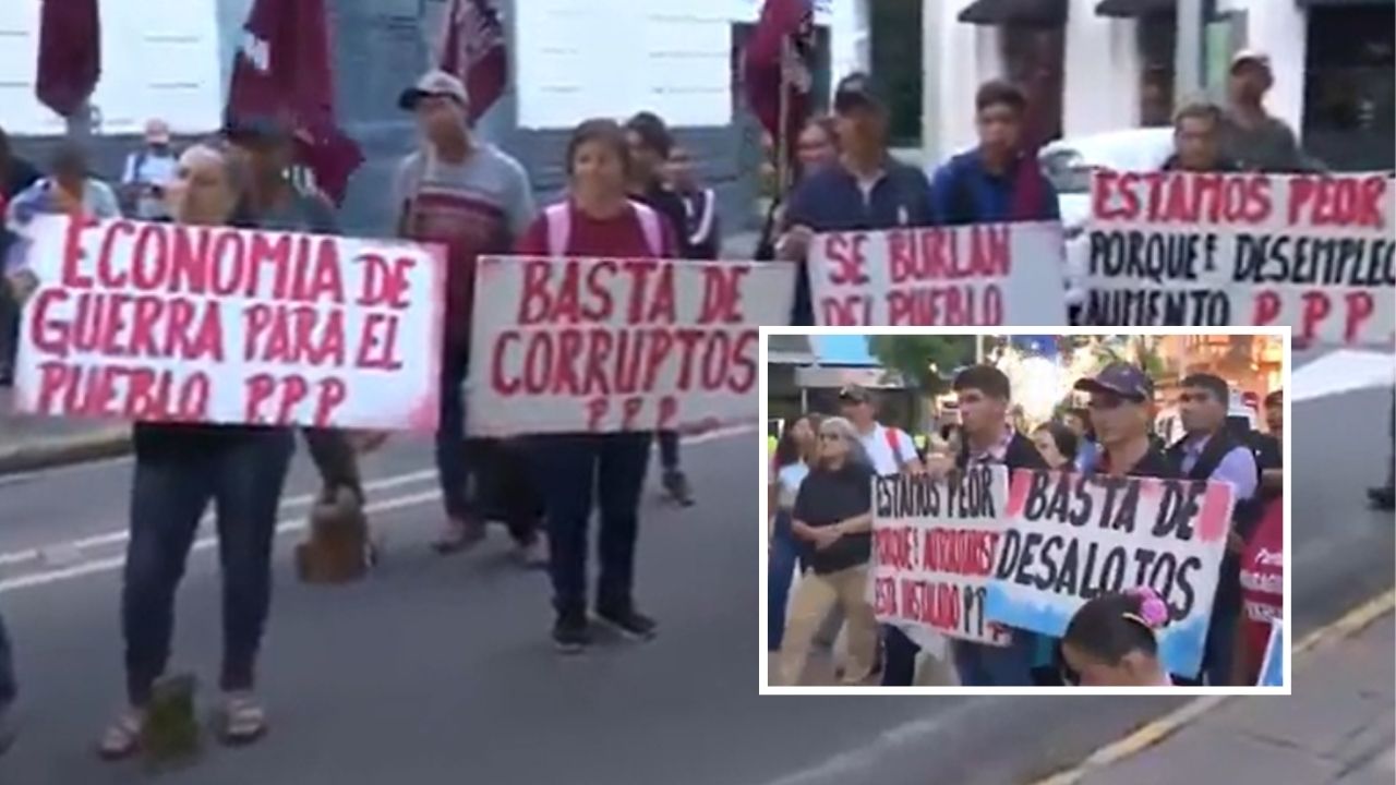 Movilización por el Día del Trabajador se desarrolla en Asunción