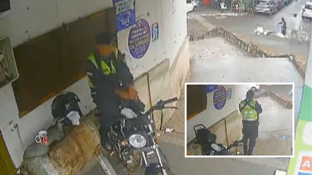 Joven policía fue detenido tras ser filmado consumiendo marihuana