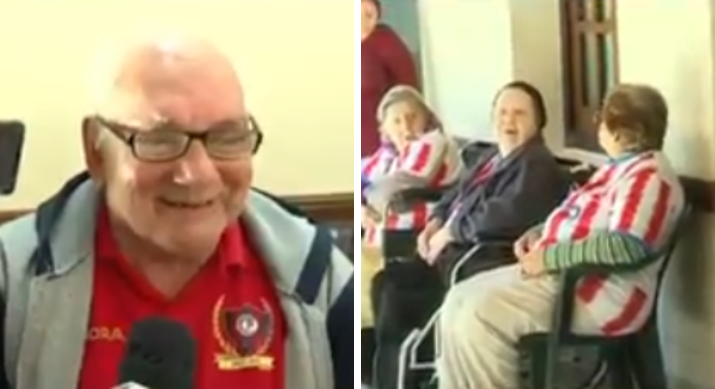 Los abuelitos de La Piedad viven la pasión albirroja