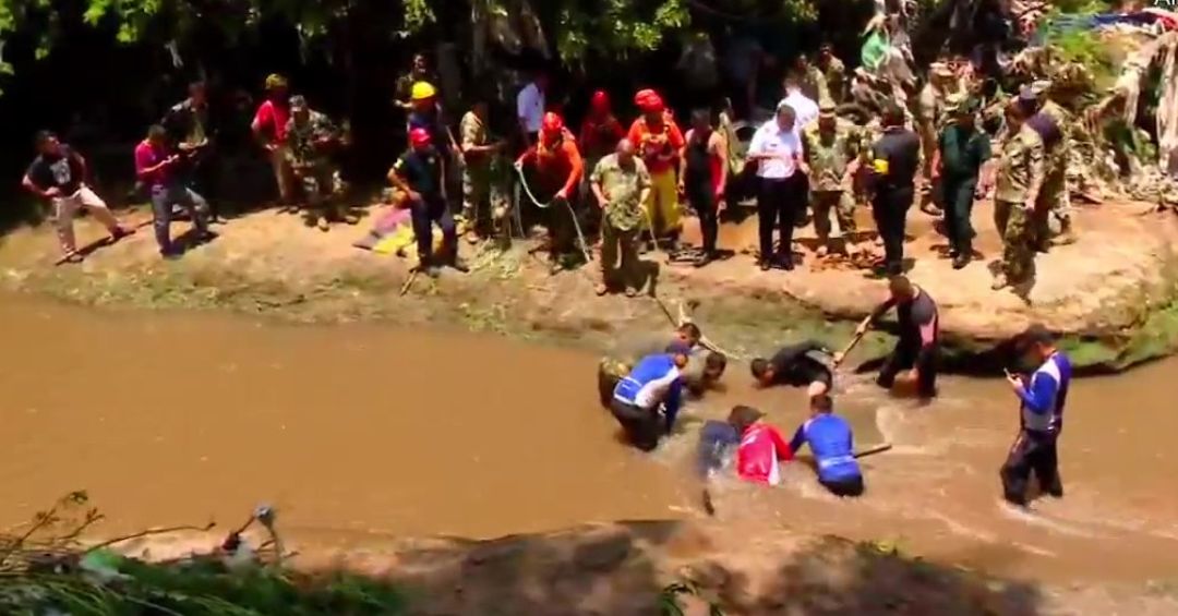Hallan restos óseos en un arroyo de Lambaré